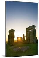 Stonehenge At Sunrise-David Nunuk-Mounted Photographic Print
