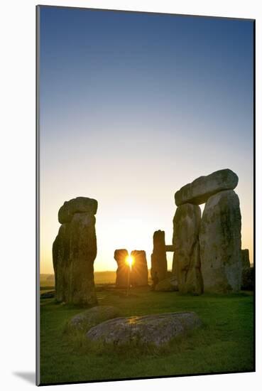 Stonehenge At Sunrise-David Nunuk-Mounted Photographic Print