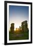 Stonehenge At Sunrise-David Nunuk-Framed Photographic Print