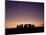 Stonehenge at Sunset, Unesco World Heritage Site, Wiltshire, England, United Kingdom-Roy Rainford-Mounted Photographic Print