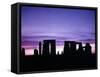 Stonehenge at Sunset-null-Framed Stretched Canvas