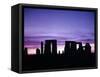 Stonehenge at Sunset-null-Framed Stretched Canvas