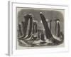 Stonehenge by Moonlight, from the New Drama, The Borgia Ring, at the Adelphi Theatre-Thomas Harrington Wilson-Framed Giclee Print