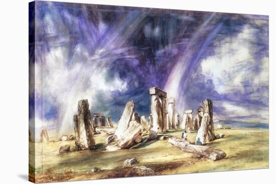 Stonehenge, C1835-John Constable-Stretched Canvas