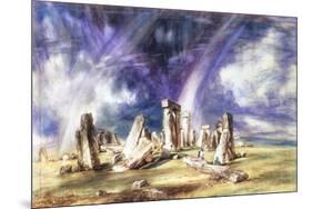 Stonehenge, C1835-John Constable-Mounted Giclee Print