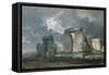 Stonehenge During a Thunderstorm-Thomas Girtin-Framed Stretched Canvas