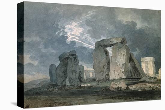 Stonehenge During a Thunderstorm-Thomas Girtin-Stretched Canvas