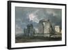 Stonehenge During a Thunderstorm-Thomas Girtin-Framed Giclee Print