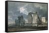 Stonehenge During a Thunderstorm-Thomas Girtin-Framed Stretched Canvas