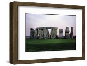 Stonehenge England-null-Framed Art Print