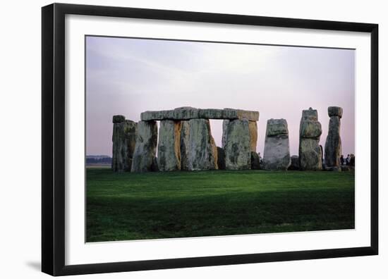 Stonehenge England-null-Framed Art Print