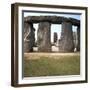 Stonehenge from the West, 25th Century Bc-CM Dixon-Framed Photographic Print