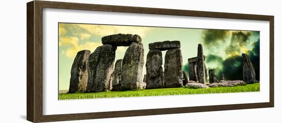 Stonehenge - Historic Wessex - Shrewton - Wiltshire - English Heritage - UK - England-Philippe Hugonnard-Framed Photographic Print