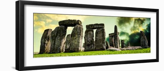 Stonehenge - Historic Wessex - Shrewton - Wiltshire - English Heritage - UK - England-Philippe Hugonnard-Framed Photographic Print