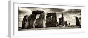 Stonehenge - Historic Wessex - Shrewton - Wiltshire - English Heritage - UK - England-Philippe Hugonnard-Framed Photographic Print