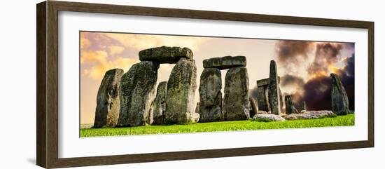 Stonehenge - Historic Wessex - Shrewton - Wiltshire - English Heritage - UK - England-Philippe Hugonnard-Framed Photographic Print