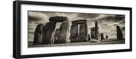 Stonehenge - Historic Wessex - Shrewton - Wiltshire - English Heritage - UK - England-Philippe Hugonnard-Framed Photographic Print