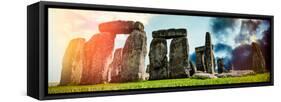 Stonehenge - Historic Wessex - Shrewton - Wiltshire - English Heritage - UK - England-Philippe Hugonnard-Framed Stretched Canvas