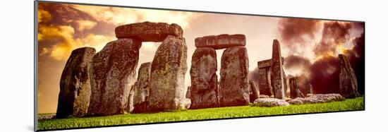 Stonehenge - Historic Wessex - Shrewton - Wiltshire - English Heritage - UK - England-Philippe Hugonnard-Mounted Photographic Print