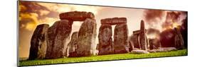 Stonehenge - Historic Wessex - Shrewton - Wiltshire - English Heritage - UK - England-Philippe Hugonnard-Mounted Photographic Print