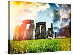 Stonehenge - Historic Wessex - Shrewton - Wiltshire - English Heritage - UK - England-Philippe Hugonnard-Stretched Canvas