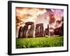 Stonehenge - Historic Wessex - Shrewton - Wiltshire - English Heritage - UK - England-Philippe Hugonnard-Framed Photographic Print