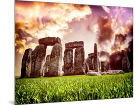 Stonehenge - Historic Wessex - Shrewton - Wiltshire - English Heritage - UK - England-Philippe Hugonnard-Mounted Photographic Print