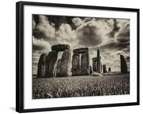 Stonehenge - Historic Wessex - Shrewton - Wiltshire - English Heritage - UK - England-Philippe Hugonnard-Framed Premium Photographic Print