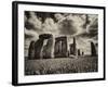 Stonehenge - Historic Wessex - Shrewton - Wiltshire - English Heritage - UK - England-Philippe Hugonnard-Framed Photographic Print