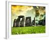 Stonehenge - Historic Wessex - Shrewton - Wiltshire - English Heritage - UK - England-Philippe Hugonnard-Framed Photographic Print