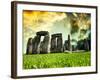 Stonehenge - Historic Wessex - Shrewton - Wiltshire - English Heritage - UK - England-Philippe Hugonnard-Framed Photographic Print