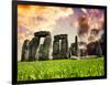 Stonehenge - Historic Wessex - Shrewton - Wiltshire - English Heritage - UK - England-Philippe Hugonnard-Framed Photographic Print