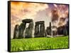 Stonehenge - Historic Wessex - Shrewton - Wiltshire - English Heritage - UK - England-Philippe Hugonnard-Framed Stretched Canvas