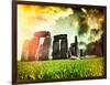 Stonehenge - Historic Wessex - Shrewton - Wiltshire - English Heritage - UK - England-Philippe Hugonnard-Framed Photographic Print