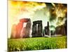 Stonehenge - Historic Wessex - Shrewton - Wiltshire - English Heritage - UK - England-Philippe Hugonnard-Mounted Photographic Print