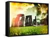 Stonehenge - Historic Wessex - Shrewton - Wiltshire - English Heritage - UK - England-Philippe Hugonnard-Framed Stretched Canvas