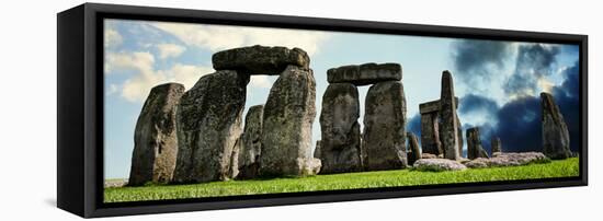 Stonehenge - Historic Wessex - Shrewton - Wiltshire - English Heritage - UK - England-Philippe Hugonnard-Framed Stretched Canvas