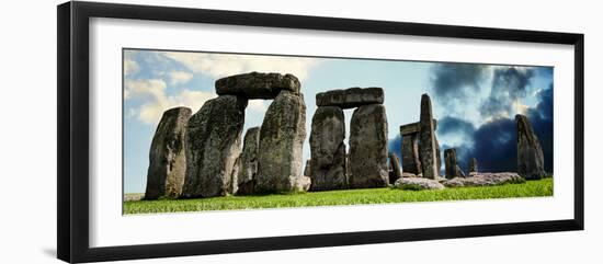 Stonehenge - Historic Wessex - Shrewton - Wiltshire - English Heritage - UK - England-Philippe Hugonnard-Framed Photographic Print