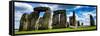 Stonehenge - Historic Wessex - Shrewton - Wiltshire - English Heritage - UK - England-Philippe Hugonnard-Framed Stretched Canvas