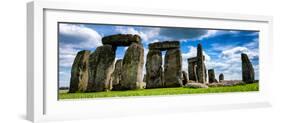 Stonehenge - Historic Wessex - Shrewton - Wiltshire - English Heritage - UK - England-Philippe Hugonnard-Framed Photographic Print