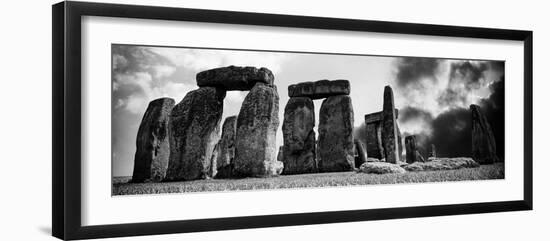 Stonehenge - Historic Wessex - Shrewton - Wiltshire - English Heritage - UK - England-Philippe Hugonnard-Framed Photographic Print