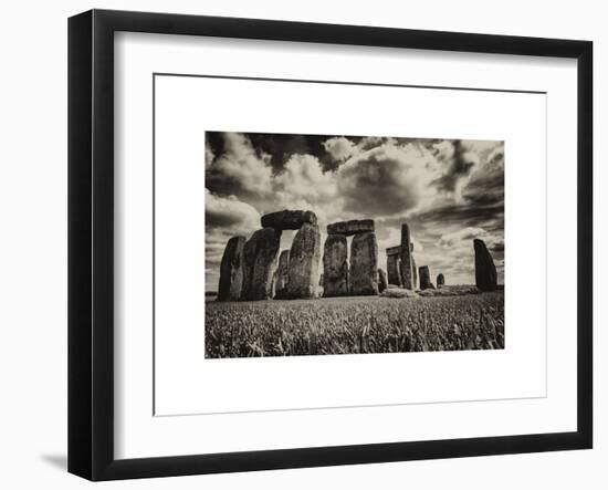 Stonehenge - Historic Wessex - Shrewton - Wiltshire - English Heritage - UK - England-Philippe Hugonnard-Framed Art Print