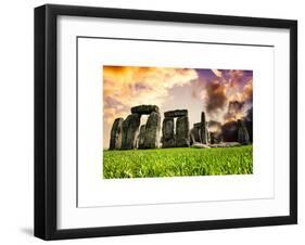 Stonehenge - Historic Wessex - Shrewton - Wiltshire - English Heritage - UK - England-Philippe Hugonnard-Framed Art Print