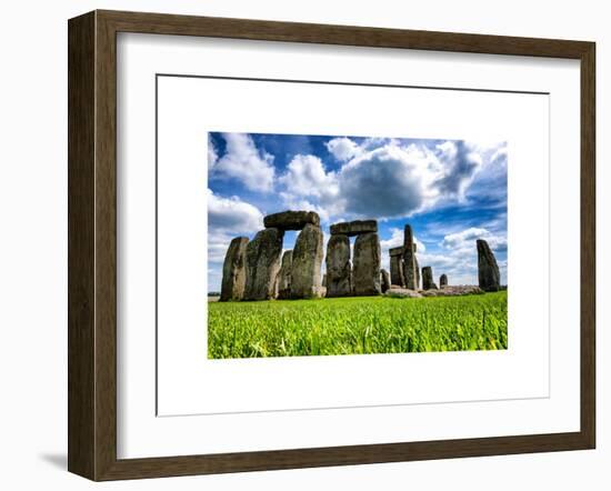 Stonehenge - Historic Wessex - Shrewton - Wiltshire - English Heritage - UK - England-Philippe Hugonnard-Framed Art Print