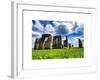 Stonehenge - Historic Wessex - Shrewton - Wiltshire - English Heritage - UK - England-Philippe Hugonnard-Framed Art Print