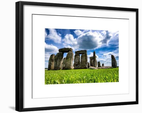 Stonehenge - Historic Wessex - Shrewton - Wiltshire - English Heritage - UK - England-Philippe Hugonnard-Framed Art Print