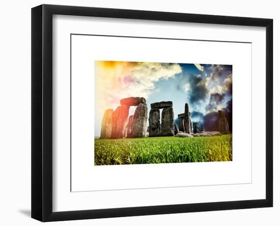 Stonehenge - Historic Wessex - Shrewton - Wiltshire - English Heritage - UK - England-Philippe Hugonnard-Framed Art Print