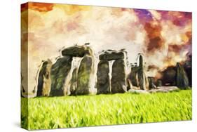 Stonehenge II - In the Style of Oil Painting-Philippe Hugonnard-Stretched Canvas