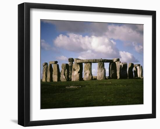 Stonehenge, Late 3rd millennium BC, Salisbury Plain, England-null-Framed Photographic Print