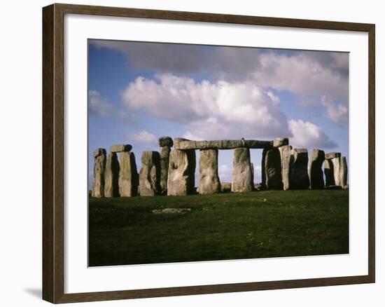 Stonehenge, Late 3rd millennium BC, Salisbury Plain, England-null-Framed Photographic Print
